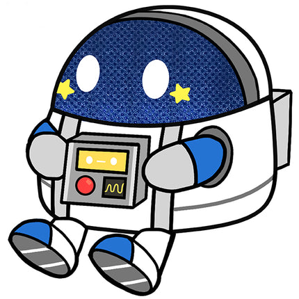 mini astronaut design graphic