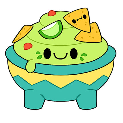 Mini Comfort Food Guacamole design graphic