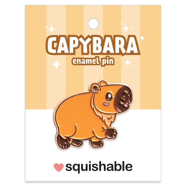 capybara enamel pin photo