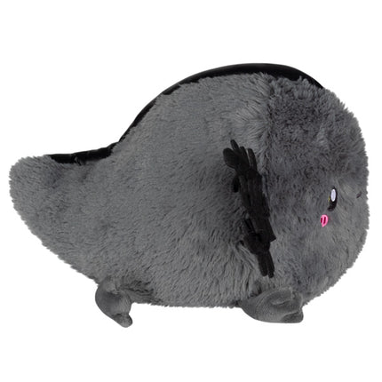 mini black baby axolotl side image