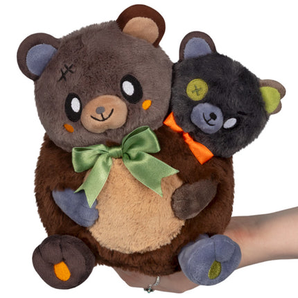 mini two headed bear front view