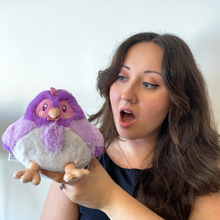 party snacker purple hen user photo