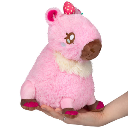 squish bakeshop mini swiss roll capybara front view