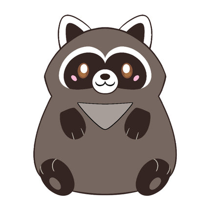 Mini Sweet Raccoon Drawing